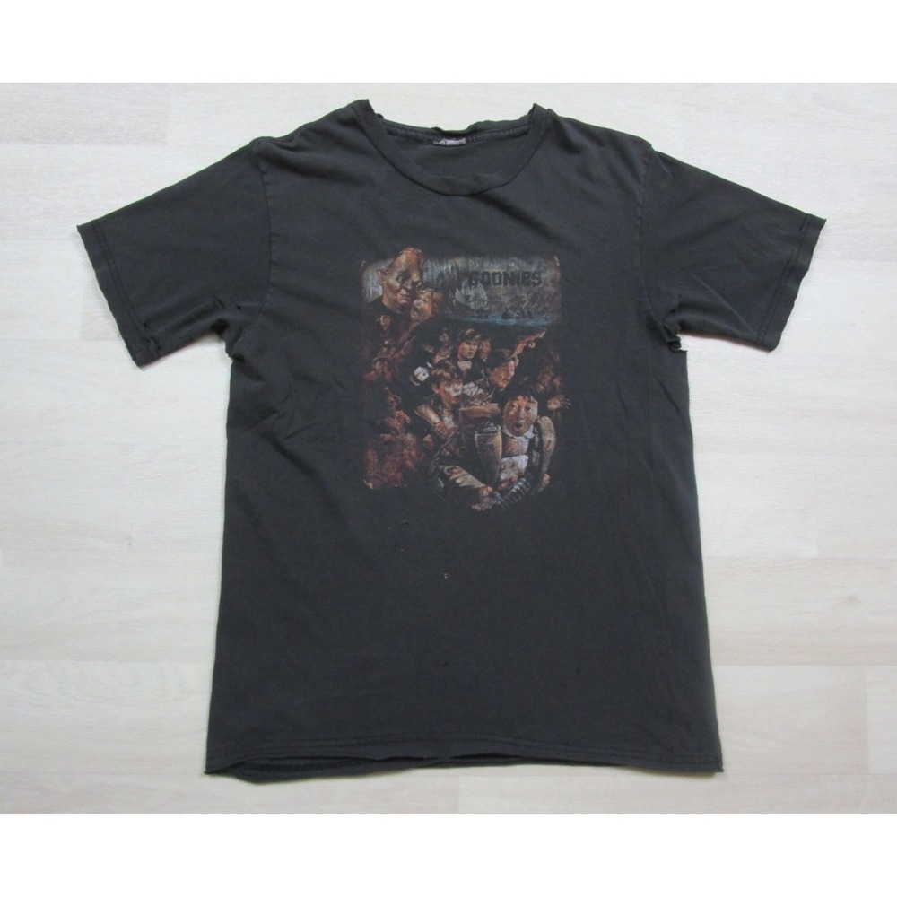 Vintage Y2K The Goonies Movie Promo T Shirt (S) Faded Thrashed 80s Retro 2000s